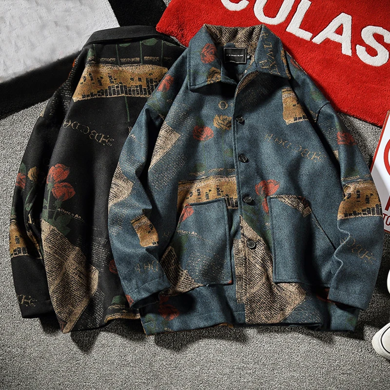 Зимняя Утепленная Мужская шерстяная куртка из хлопка мужское теплое модное