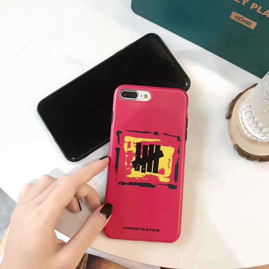 Роскошный неразбитый популярный логотип граффити чехол для Apple iPhone 7 8 6 6s plus X XS Max Xr