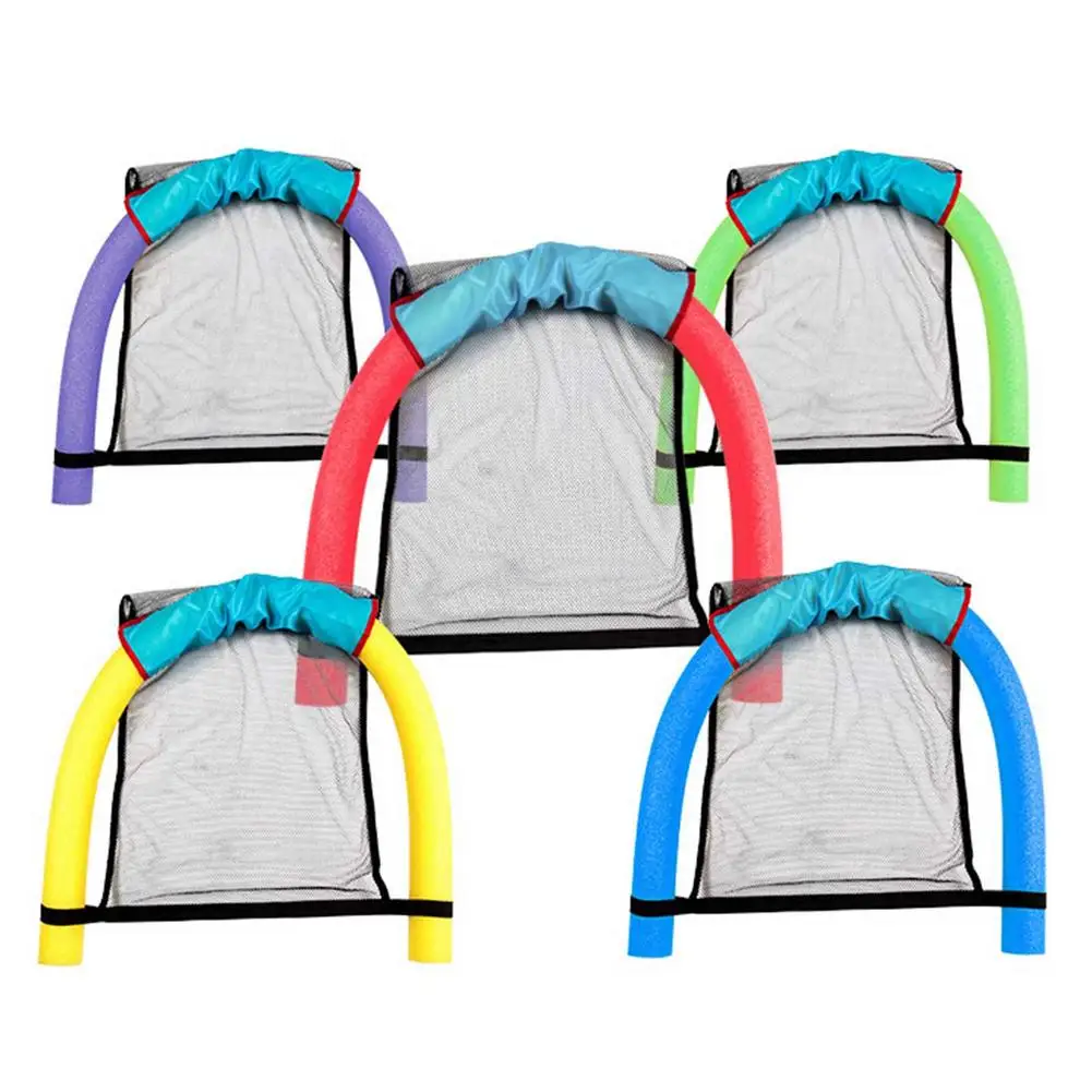 

Pool Water Hammock Floating Chair Mesh Noodle Sling Lounge For Kids Adults Summer Swimming Pool Float Lounger Bed