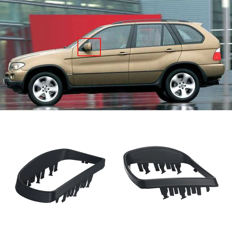 Зеркало заднего вида крышки автомобиля боковые зеркала накладка рамки украшения