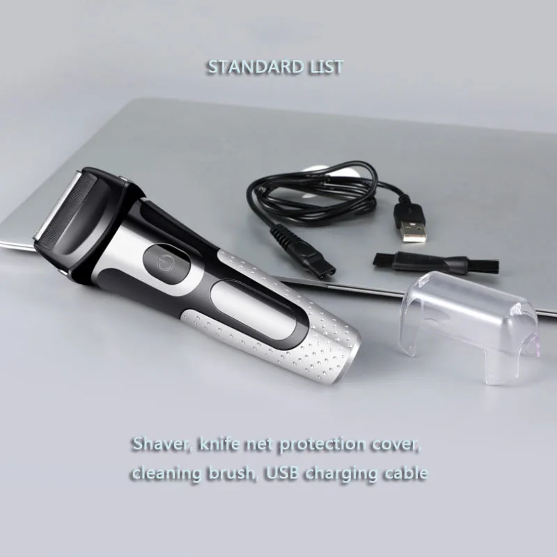 

Reciprocating Electric Shaver for Men With Sideburns Knife USB Charging Beard Trimmer Shaving Men's Shaver Trimmer for Men