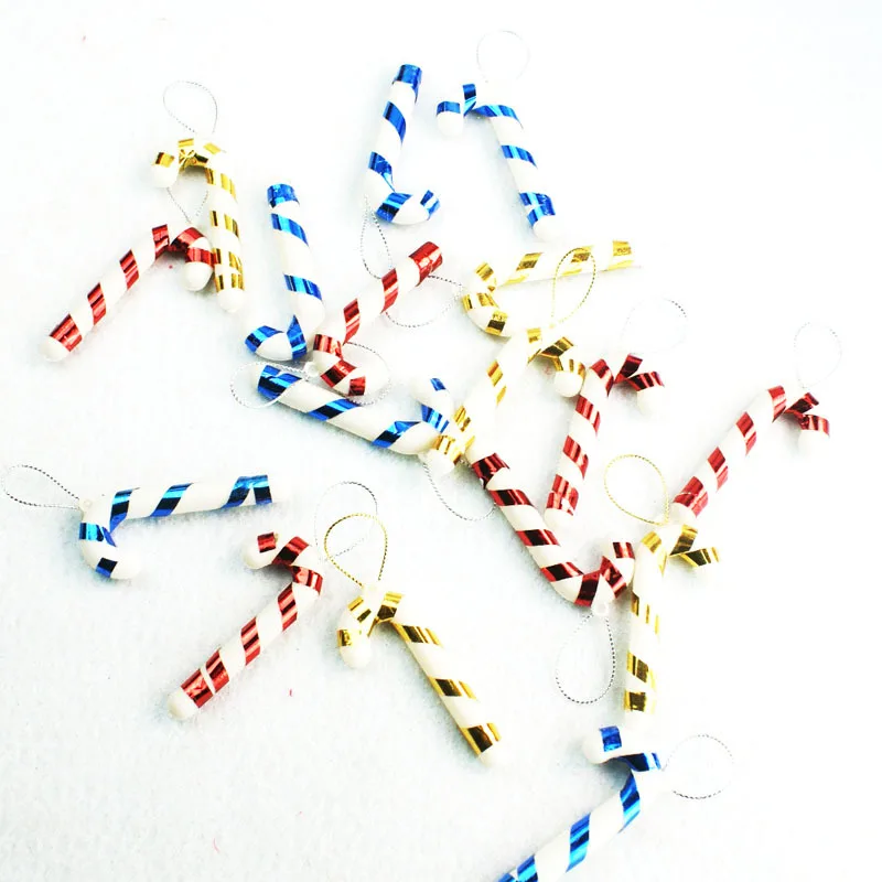Christmas decorations gifts Christmas tree pendants Christmas candy cane decorations for home new year christmas craft