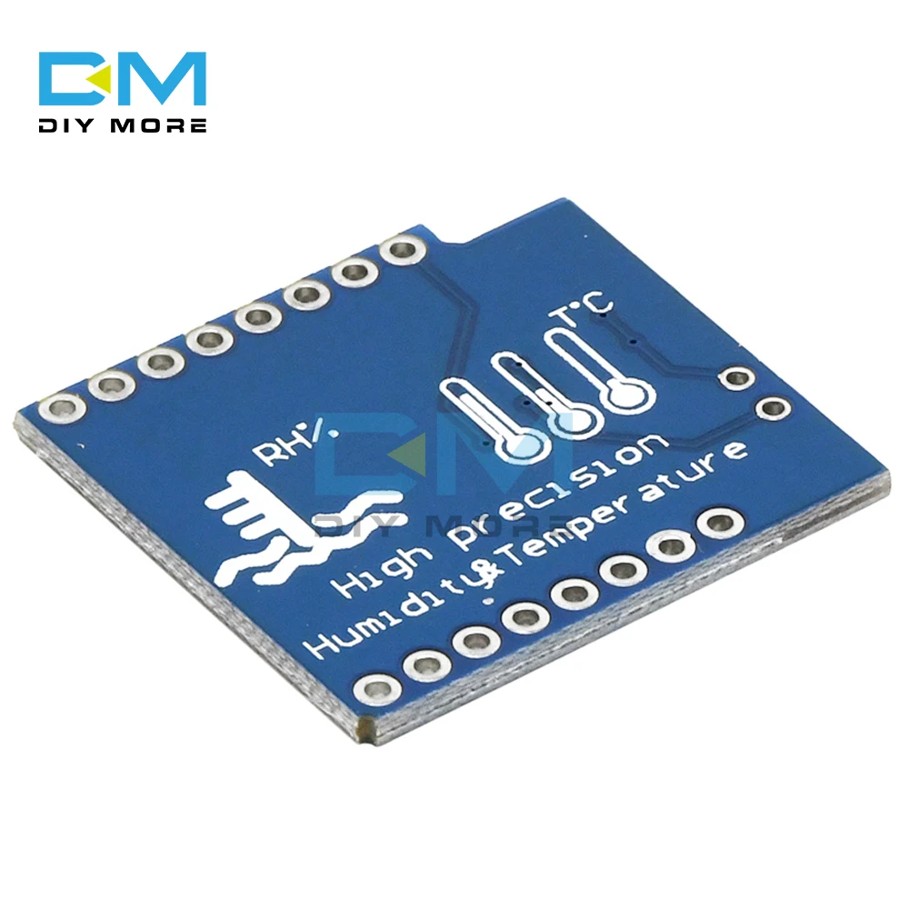 Щит SHT30 для WeMos D1 Mini с цифровым датчиком температуры и влажности I2C IIC | Электронные
