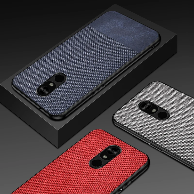 Модный комбинированный тканевый художественный чехол для LG Stylo 5 Роскошный