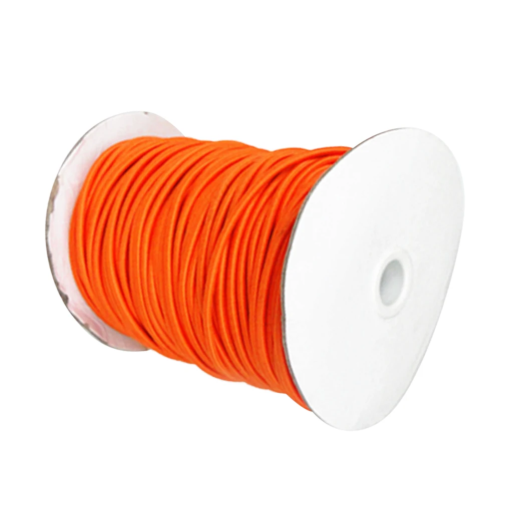 

4mm Strong Elastic Bungee Rope Shock Cord Tie Down Roof Racks Boats Trailers - Assorted Size/Color