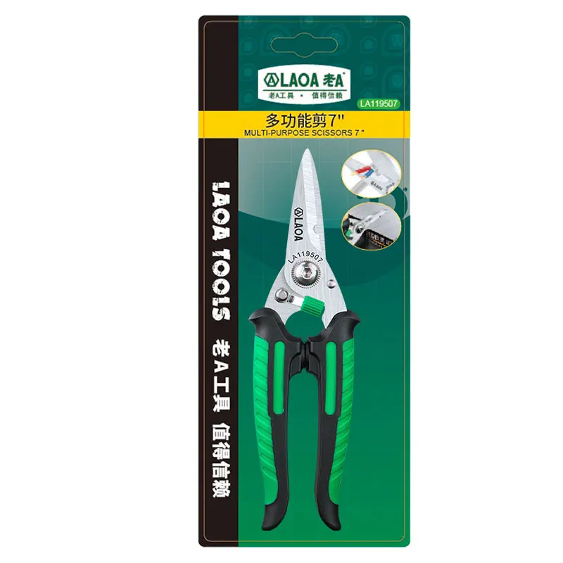 Многофункциональные ножницы LAOA сделано в Тайване с предохранительным замком из
