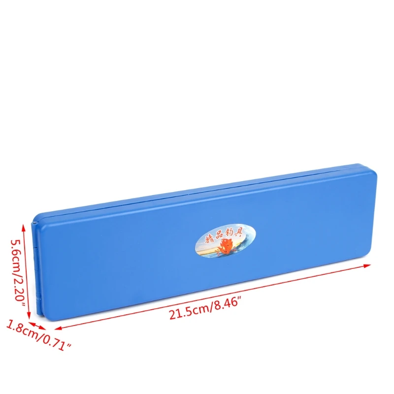 

Single Layer Fishing Box Portable Fishing Second Line Box Fishing Tackle Boxes