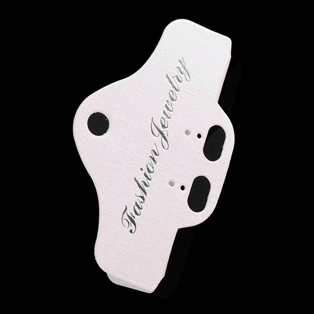 

200pcs Jewelry Display Holder Earring Necklace Hanging Cards Tags