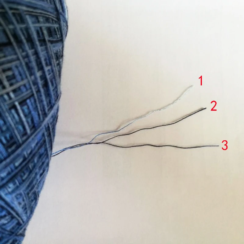 500 г шерстяная пряжа для ручного вязания космическая окрашивающая вязальная нить