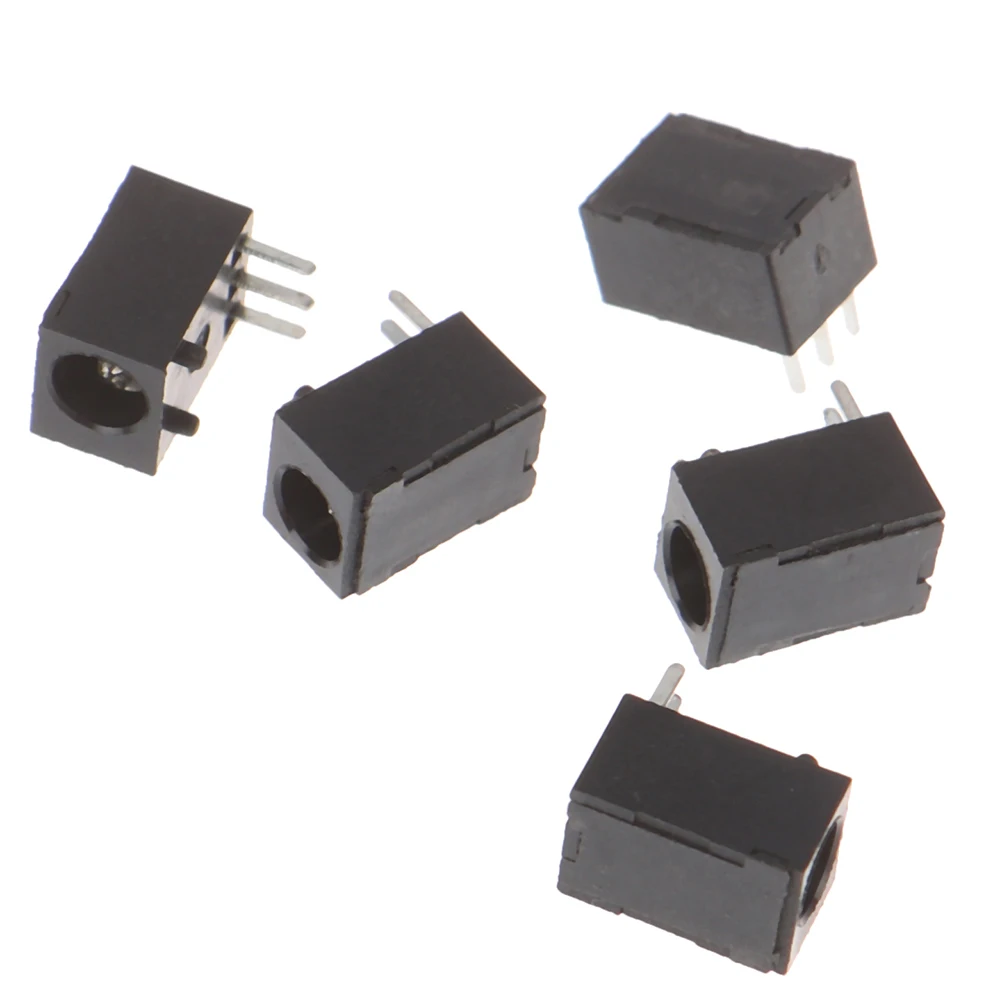 

10pcs DC-003 3.5*1.3mm DC Power Jack Socket Connector 3-Pin Panel Mount Plugs