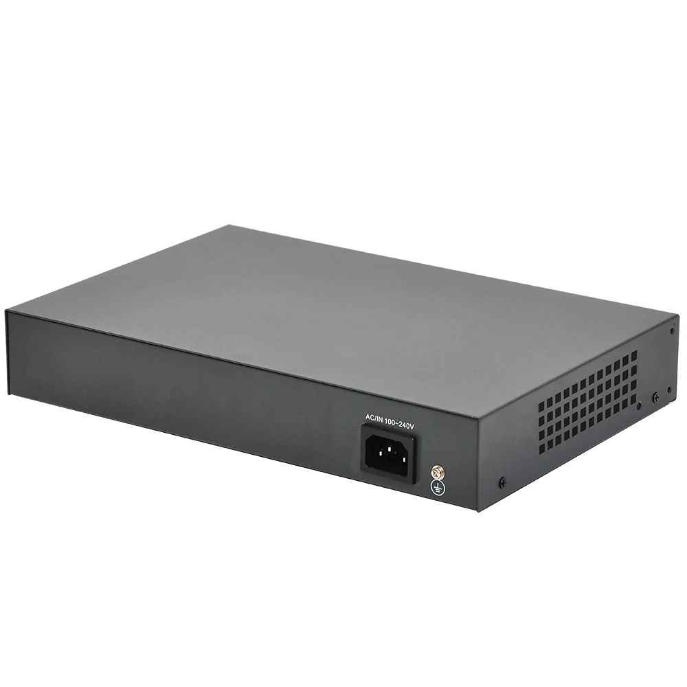 24V Пассивный POE коммутатор Ethernet с 8 10/100 Мбит/с Порты подходит для IP