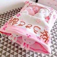 cat pillow cute 8pcs animal cushions pudding penguin throw pillow with mini different emotion dolls toys inside gift for kids