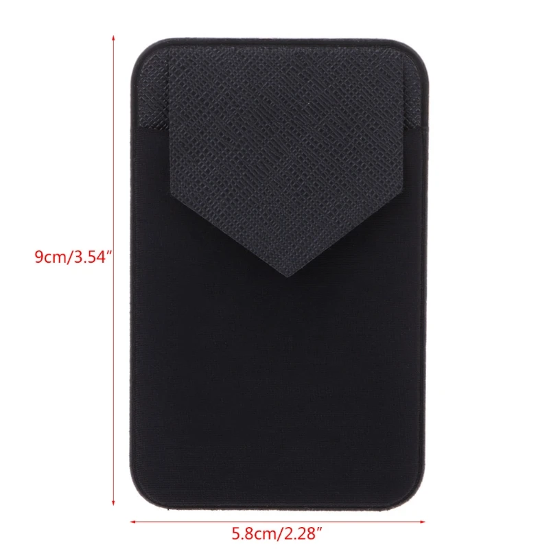 

Elastic Mobile Phone Wallet Credit ID Card Holder Adhesive Pocket Sticker Case
