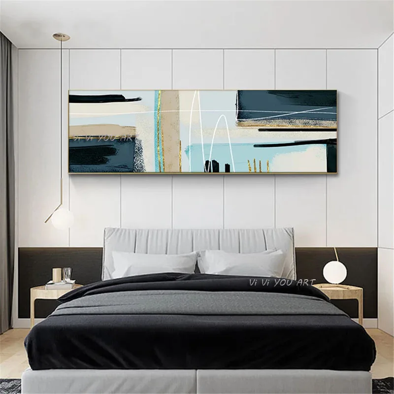 

Abstract Geometric 100 Hand Painted Oil Painting On Canvas Wall Art Paintings Vintage Poster Art For Living Room