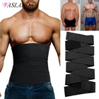 Мужской тренажер для талии, формирователь тела, бандаж для живота, облегающая оболочка, компрессионный триммер, ремешки для живота, Корректирующее белье, сауна, повязки для пота