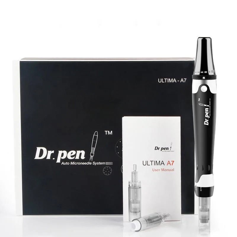 

Dr. Pen Derma Pen A7 Auto Microneedle System Adjustable Needle Lengths 0.5mm-2.5mm Electric Derma Dr.Pen Stamp Auto Micro Needle