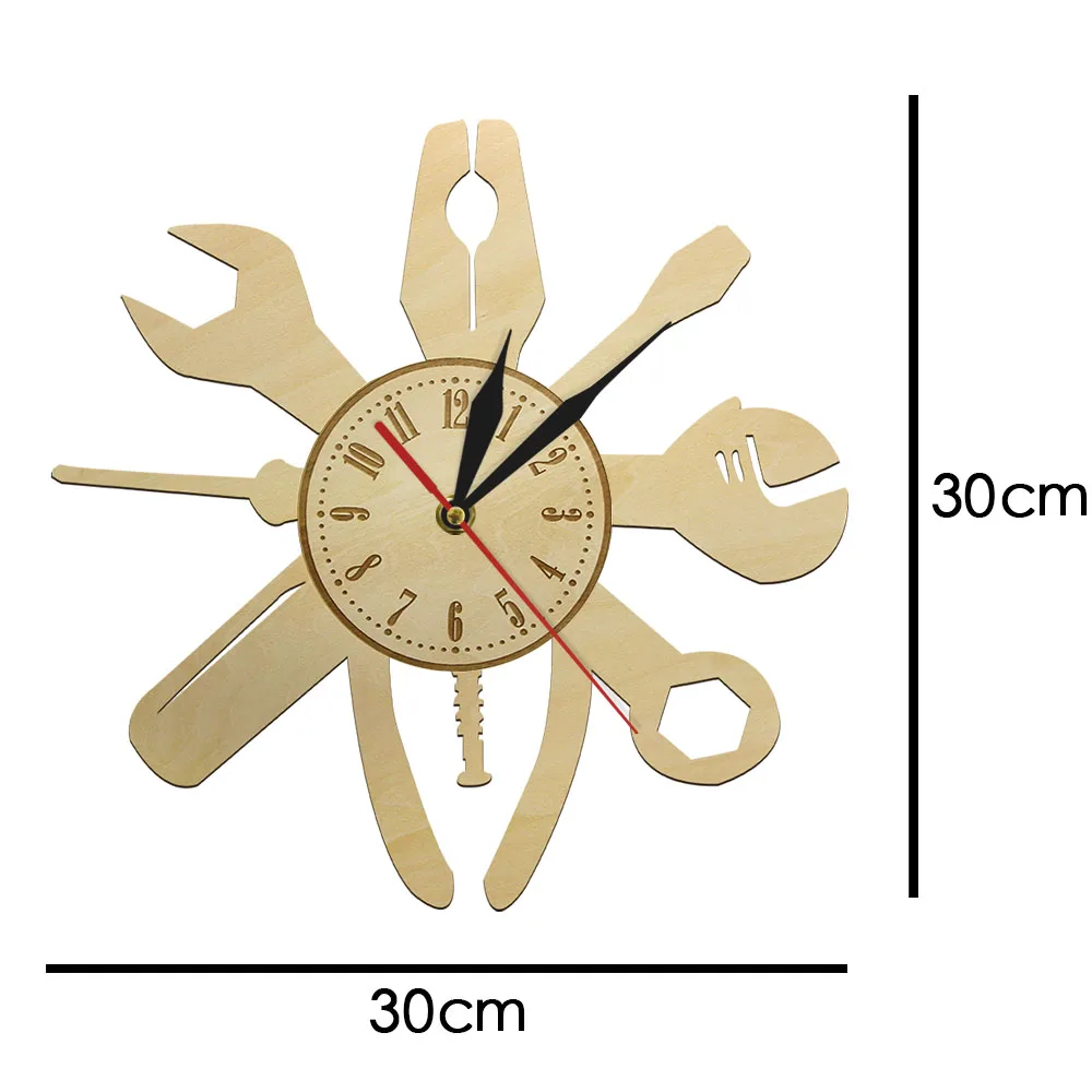 Ремонтные инструменты для автомобиля гаража автомобильные настенные часы декор