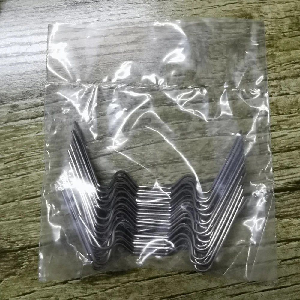 

Glass Clip Pane Fixing Wire Clips 1.2mm Accessories Element Attachment