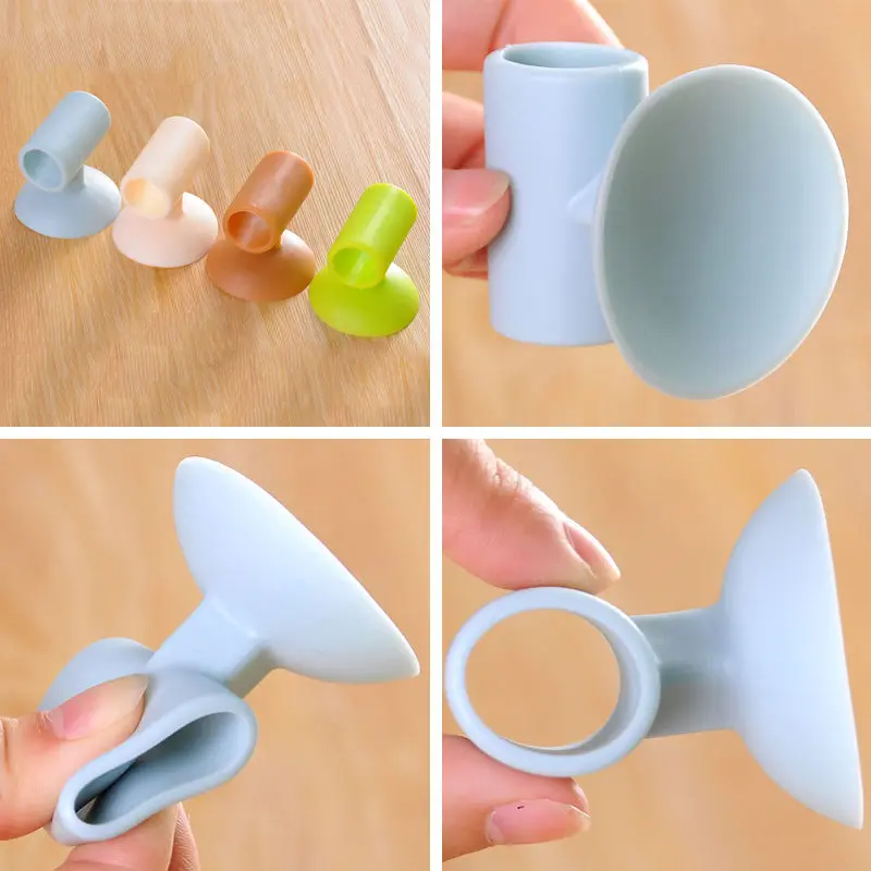 5 шт. Противоударная силиконовая дверная пробка для глушителя защитная накладка