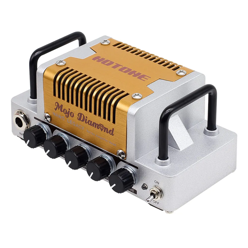 

Hotone Nano Legacy Mojo Diamond Mini 5 Watt Compact Guitar Amp Head with 3 Band EQ NLA-5