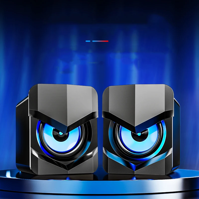 Interchangeable Laptop Small Speaker Desktop USB Multimedia Sound Box Office Fan Super Dynamic Bass Boost Mini Louder |