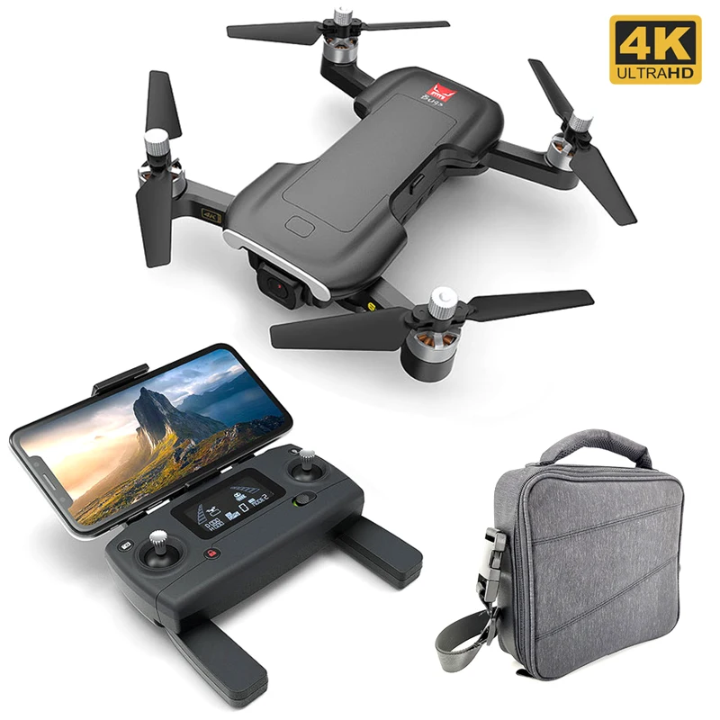 

MJX Bug B7 5G WIFI FPV RC Foldable GPS Optical Flow Quadcopter 4K Camera Drone with Portable Case