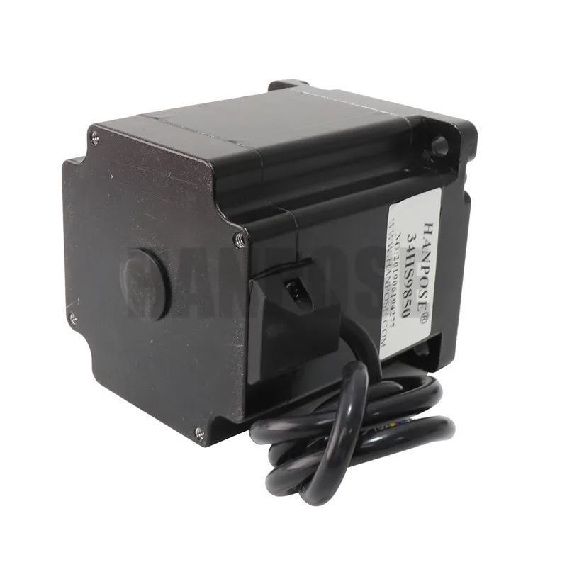 NEMA34 шаговый двигатель 86x98 мм 4-lead 5A 6N. m/Nema 34 Мотор 98 мм 850Oz-in для 3D-принтера для фрезерного станка с ЧПУ