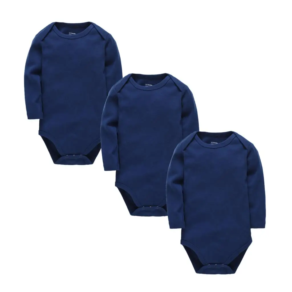 Kavkas Baby Bodysuits Cotton Girls Newborn Boy 3pcs Set Long Sleeve Jumpsuits Cute Christmas Shirt | Детская одежда и обувь
