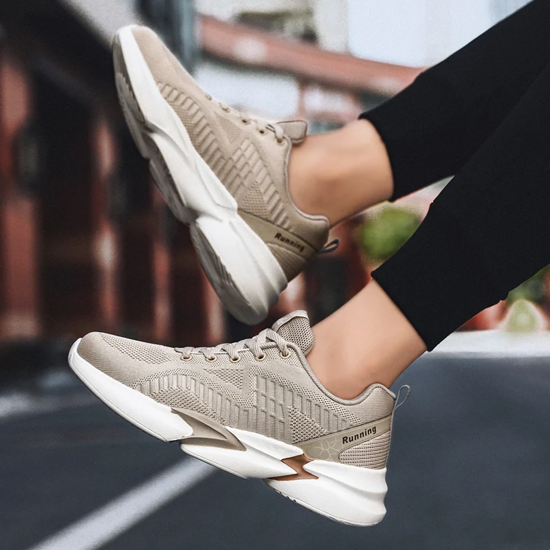 

Дышащая мужская обувь для работы, Мужская сетчатая повседневная обувь, модная обувь для осени, 2020