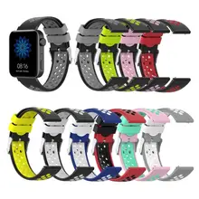 18mm Replacement Silicone Universal Adjustable Watchband Watch Strap for Xiao-mi Wearable Devices Smart Accessories