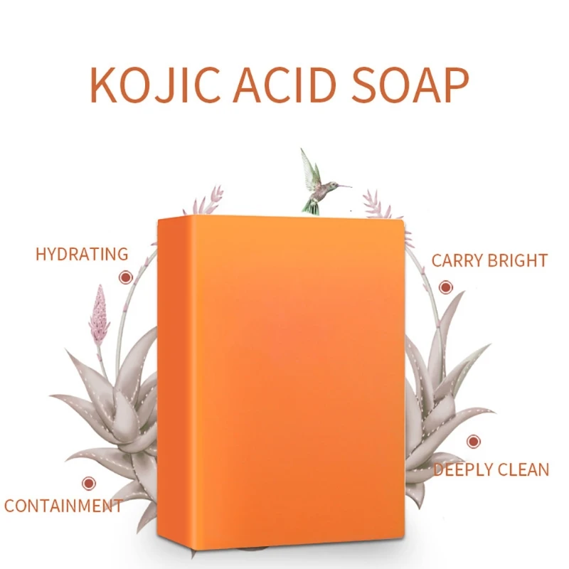 

100g Acid Soap Glutathione Whitening Skin Brightening Soaps Facial Cleanser Bath Hand Wash Glowing Radiance N0PF