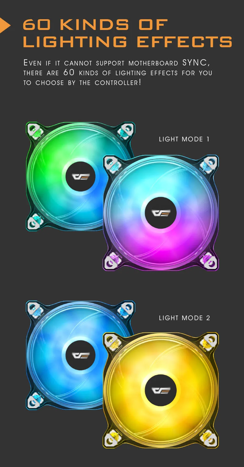 Aigo CF8Pro, чехол для компьютера, ПК, RGB вентилятор, прозрачная рамка, 120 мм, вентиляторы, тихий+ удаленное охлаждение компьютера, ASUS AURA SYNC, кулер для процессора, RGB чехол, вентилятор