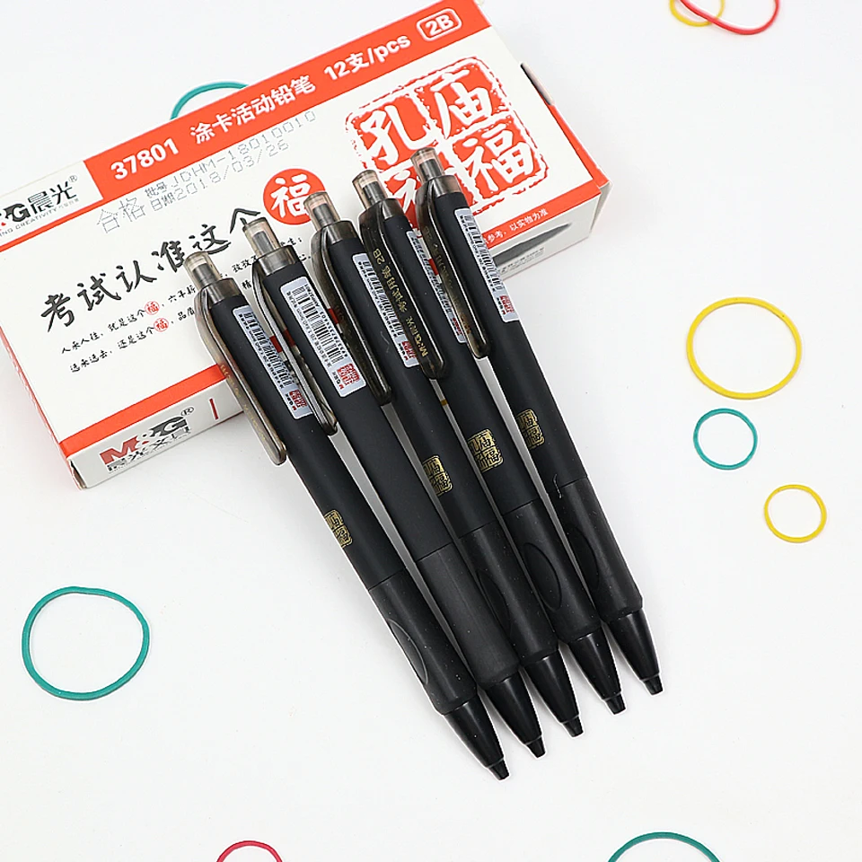 Механический карандаш M &amp G 37801 с графитным рисунком квадратный автоматический