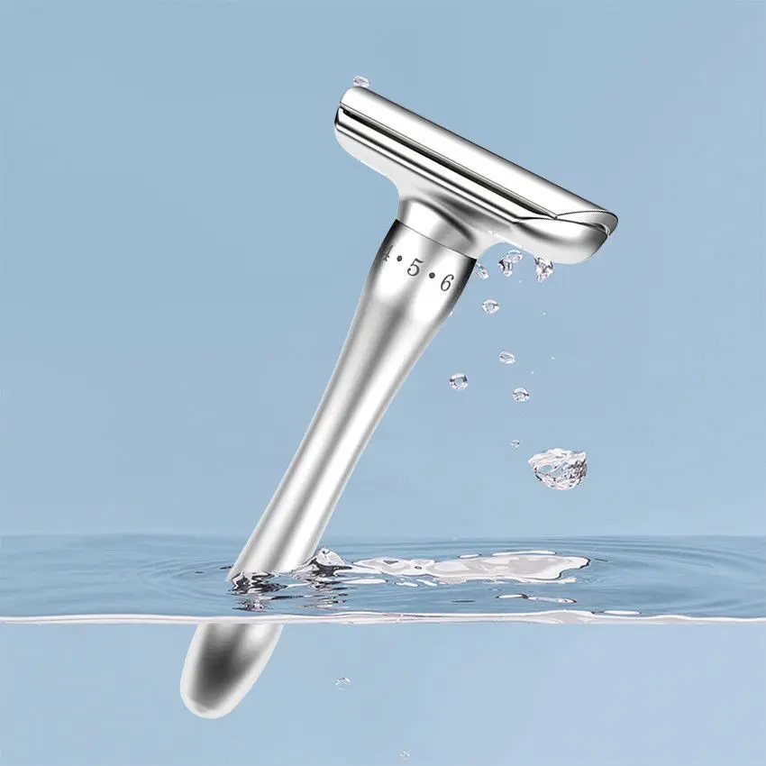 

Magnetic Cutter Head Adjustable Sharpness Safety Razor Facial Cleansing And Hair Removal High-Quality Traditional Men's Razor