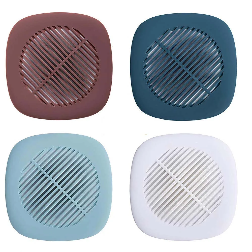 

Drain Hair Catcher Mesh Sink Strainer Stopper Silicone Strainer Bathroom Kitchen Stainer Filter Shower Drain Cover Protector