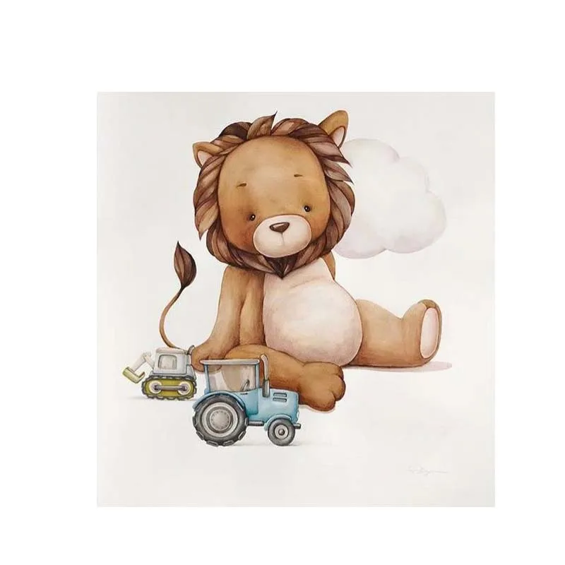 2019 Вырубные штампы в виде животных Лев фотоальбом альбом для скрапбукинга