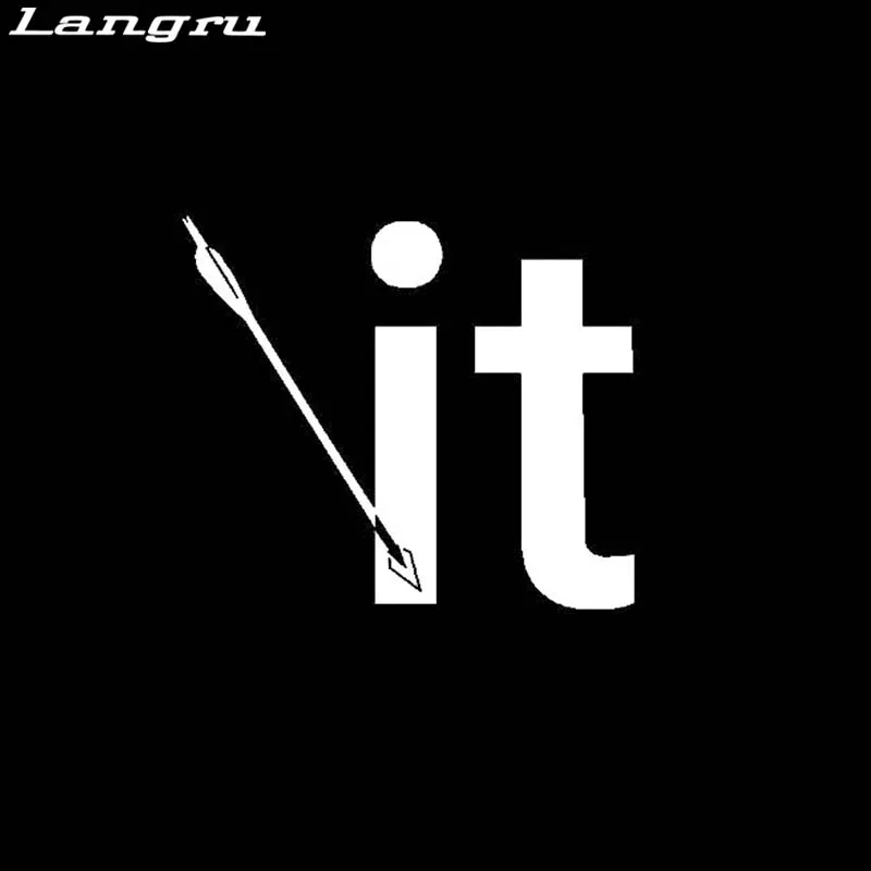 Langru13 4 см * 11 8 флешка для стрельбы из лука лук и стрела изогнутый Арбалет Виниловая