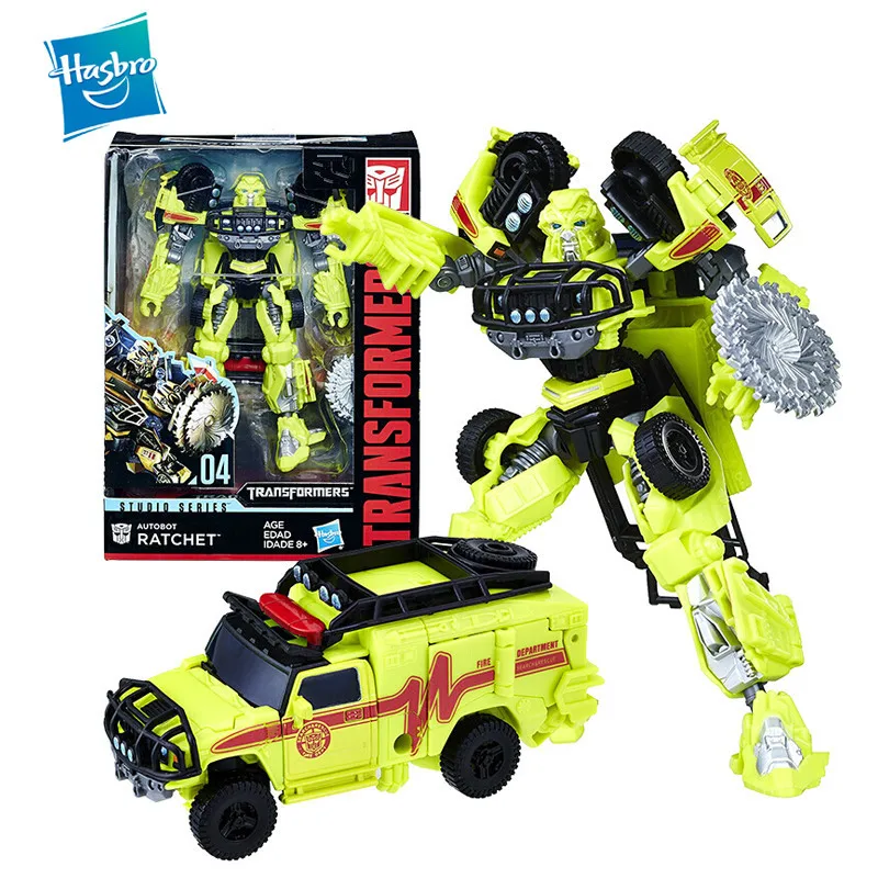 

Фигурка Трансформеры Hasbro Трансформеры Studio Series 04 Deluxe Class Movie 1, фигурка с храповым механизмом, игрушки для мальчиков, игрушки для детей