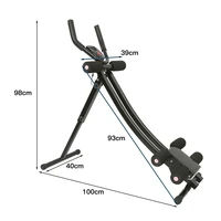 max load 150kg foldable adjustable abs abdominal training bench abdomen body muscles workout machine fitness equipment hwc