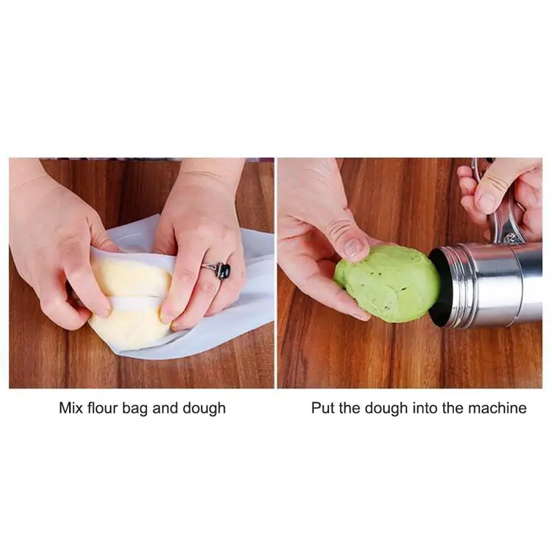 Newest Stainless Steel Manual Noodle Maker Household Pastas Making Machine Presse Pasta Fruits Juicer 5 Different Molds | Дом и сад