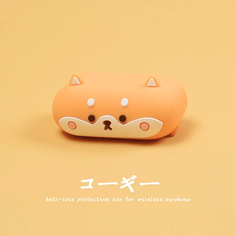 Game Dog 3D Case For Airpods 1 2 Pro Box Cute Cartoon Cow Dinosaur Soft Silicone Wireless Bluetooth Earphone Protection Cover |