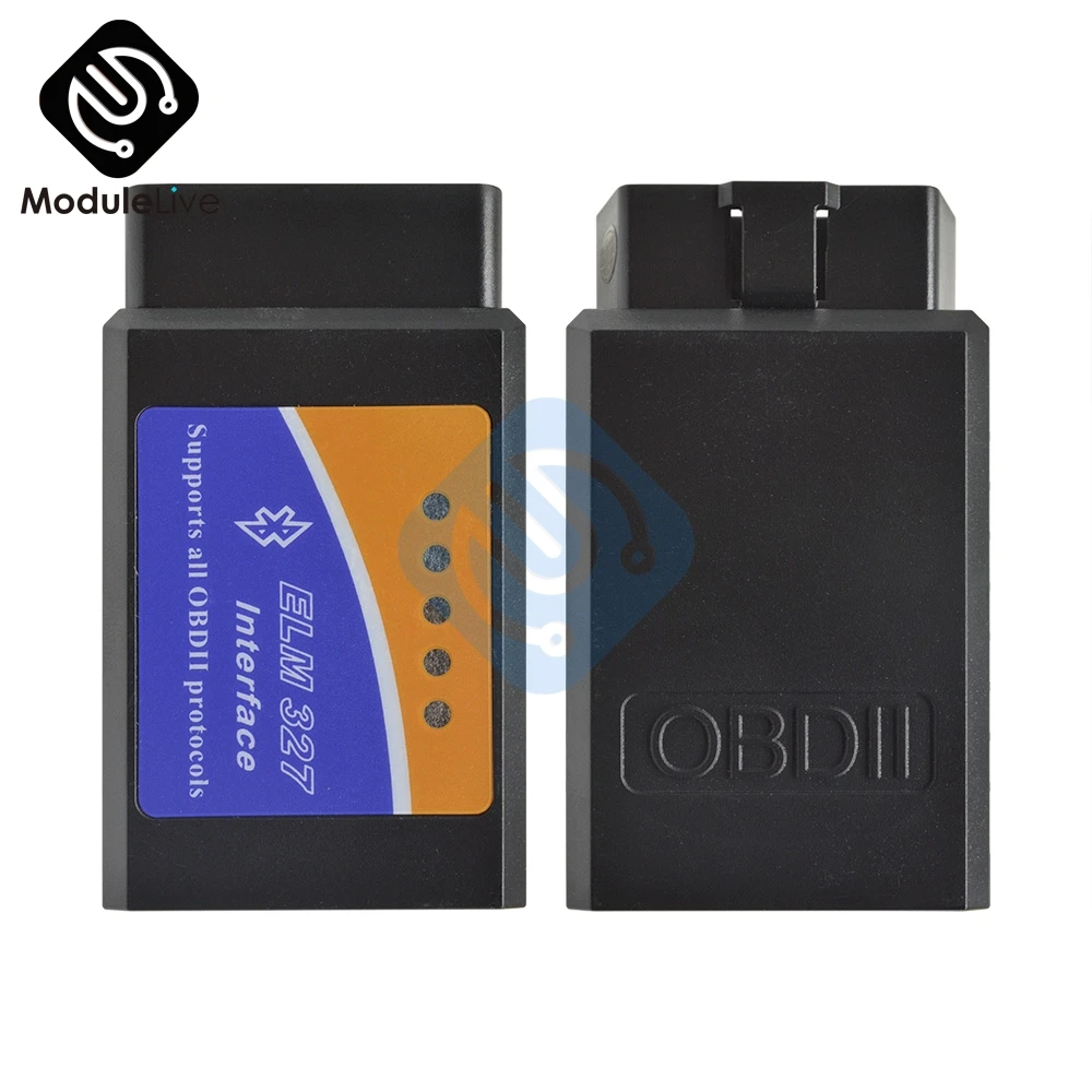 Digimotor real ELM327 V1.5 Bluetooth OBD2 ELM 327 в 1,5 OBDII считыватель кодов диагностический инструмент мини сканер OBD 2 Автомобильный диагностический инструмент