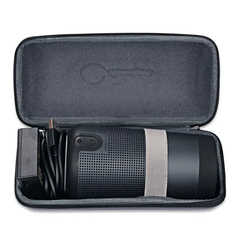 Чехол из ПУ кожи для путешествий Защитная сумка хранения Bose Soundlink Вращающийся