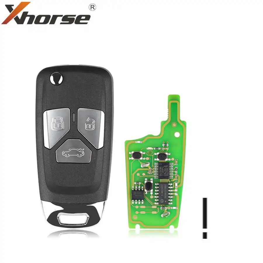 

Беспроводной универсальный пульт дистанционного управления XHORSE XNAU01EN VVDI с кнопкой 3/4, 1 шт.