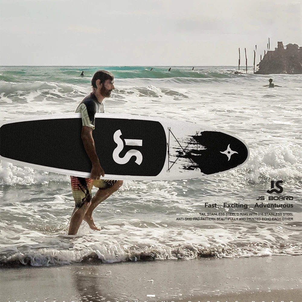 

335x81x15cm Inflatable Stand up Paddle Board SUP surfboard surf board bag paddle fin air pump repair kit foot leash