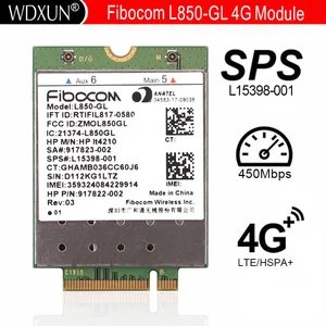 Беспроводная карта Fibocom L850-GL-001, LT4210, мобильный модуль WWAN 4G LTE NEU для HP 917823, 840, G5, 430, G5, 440, G5, 450, G4, 640, G4, 645, G3