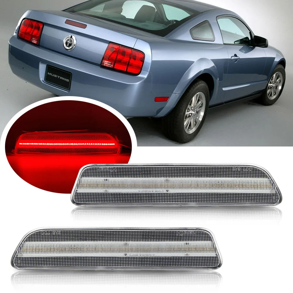 2 шт. светодиодные задние габаритные светильник ни для Ford Mustang 2005 2009|Сигнальная
