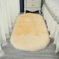 simplicity color wool carpets for living room lengthen plush oval carpet for bedroom comfortable home sofa rug chair cushion mat