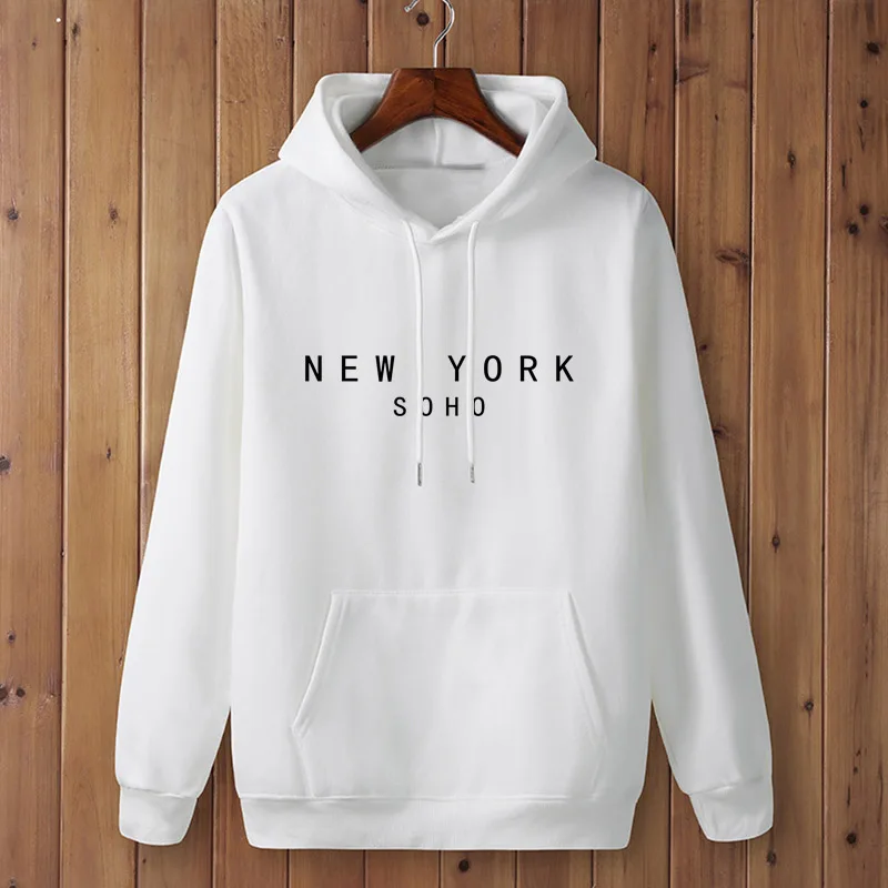 Женский свитшот с надписью New York Soho повседневный смешной для леди хипстерский Топ