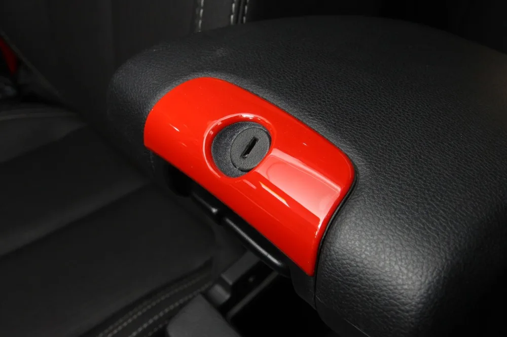 Для Jeep Wrangler JK 2011- аксессуары для салона автомобиля костюмы украшения 4 двери автомобиля Стайлинг хром красный синий карбоновое волокно 18 шт